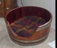 Wine Barrel Pet Bed